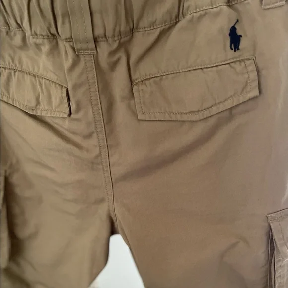 Polo RL Big Boys Tan Cargo Shorts Size 20-XL - Picture 10 of 12